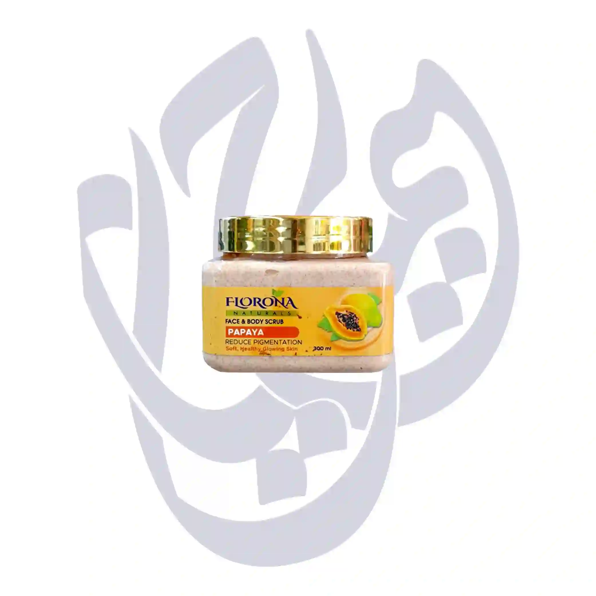 اسکراب لایه بردار پوست فلورونا حجم 300 ML رایحه پاپایا